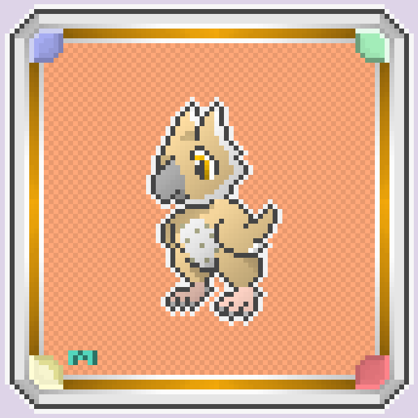 MickeysPixels's tweet photo. #mickeyspixels #8bit #fun #creature #creaturedesign #mythical #mythicalcreature #art #artoftheday #avian #owl #infant #owlett #concept #pixel #pixelart #pixelartist #pixelsrtists #sandy #cute #small https://t.co/Il2ZHqm1DQ