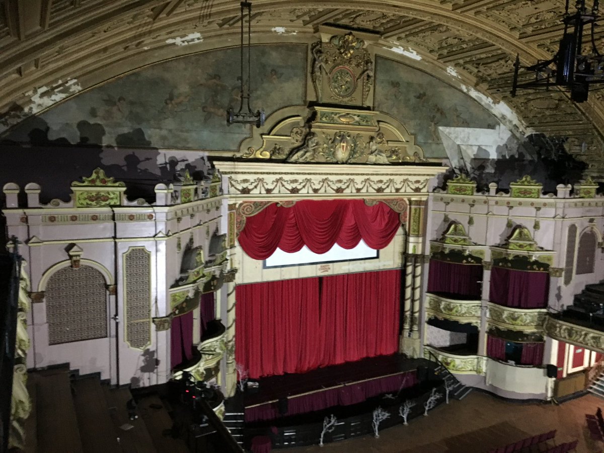 Tour tickets are available for this weekend &amp; May Bank Holiday. See our magnificent ceiling &amp; the Gods up close hear the story of our restoration &amp; have the opportunity to stand on the famous stage - you’ll only see these areas on our your book at ticketsource.co.uk/morecambe-wint…