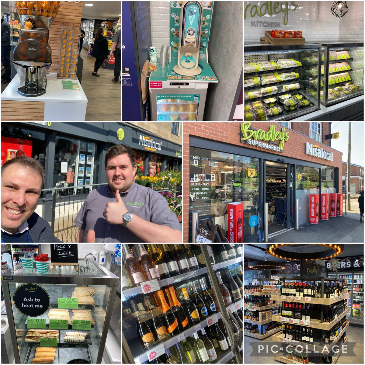 lee_westwood99's tweet photo. Great to meet @JackMatthRetail and team today at #bradleyssupermarket @NisaLocally visiting 2 superb thriving shops with great customer service standards innovation and brilliant ranges including @coopuk #indie #Local #Quarn #LOUGHBOROUGH #Rothley #Leicester @VictoriaLockie #Nisa https://t.co/zEprVrXZ2H