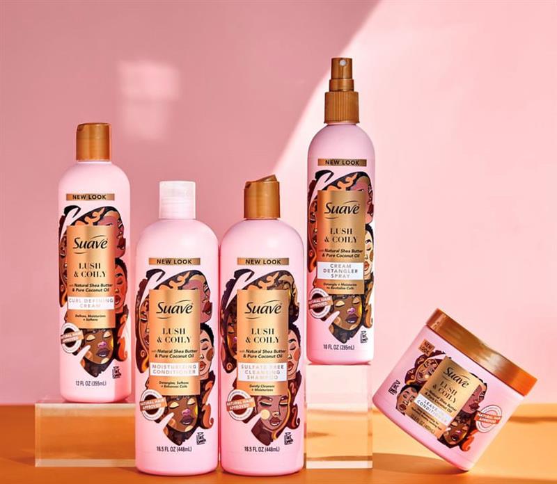 UEG and <a href="/SuaveBeauty/">Suave</a> have been working with independent artist, <a href="/Pink_LoMein/">PinkLoMein®</a> , to re-design the Suave for Natural Hair collection with a fresh new look that celebrates vibrant, vivacious and bouncy curls for the new Suave Lush &amp; Coily collection! #SuavePink