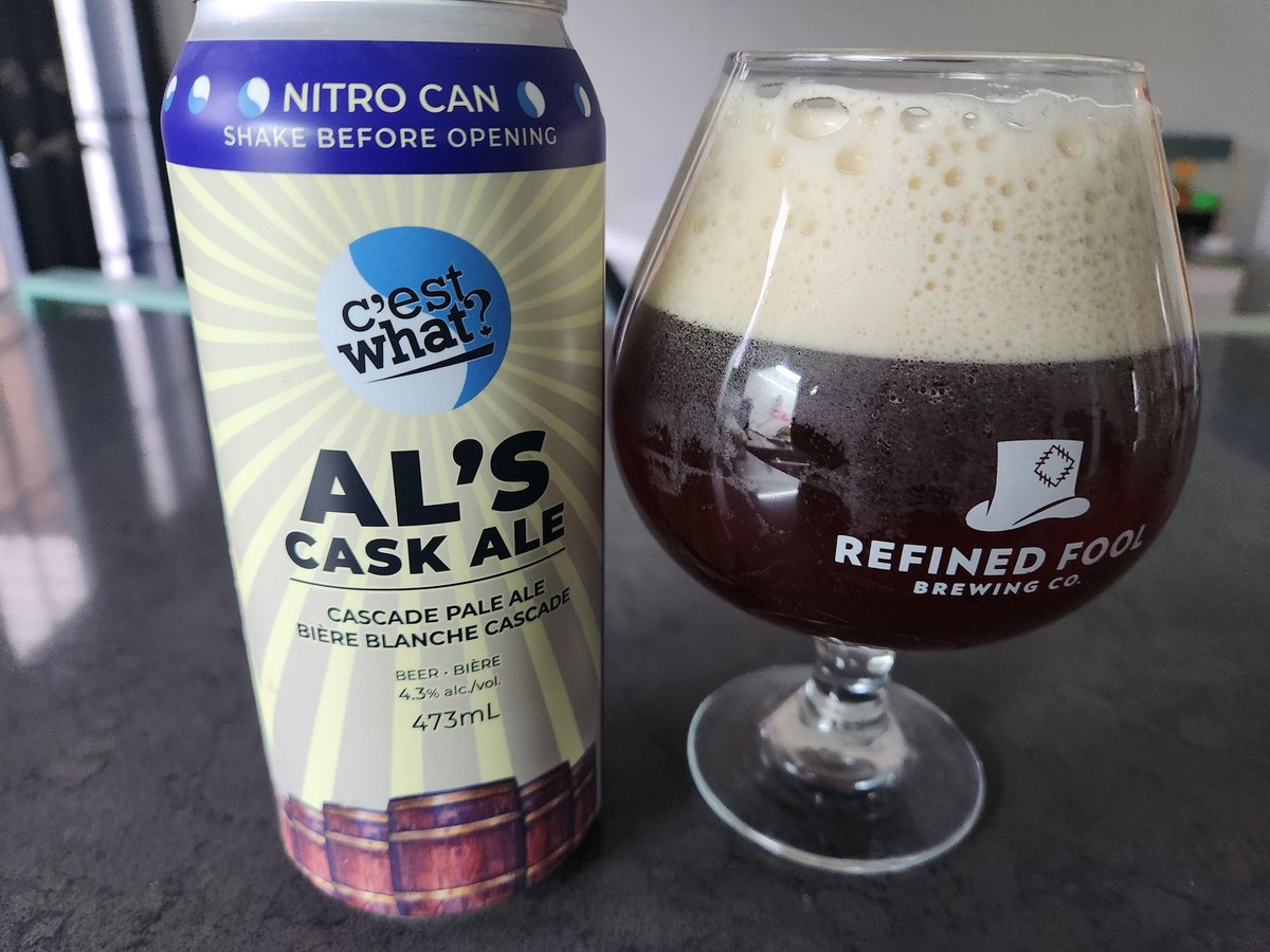 PJ47596176's tweet photo. @cestwhattoronto Al's Cask Ale 🍺 

One of my favourite 🇨🇦 beers https://t.co/ZvbJVHQtiC