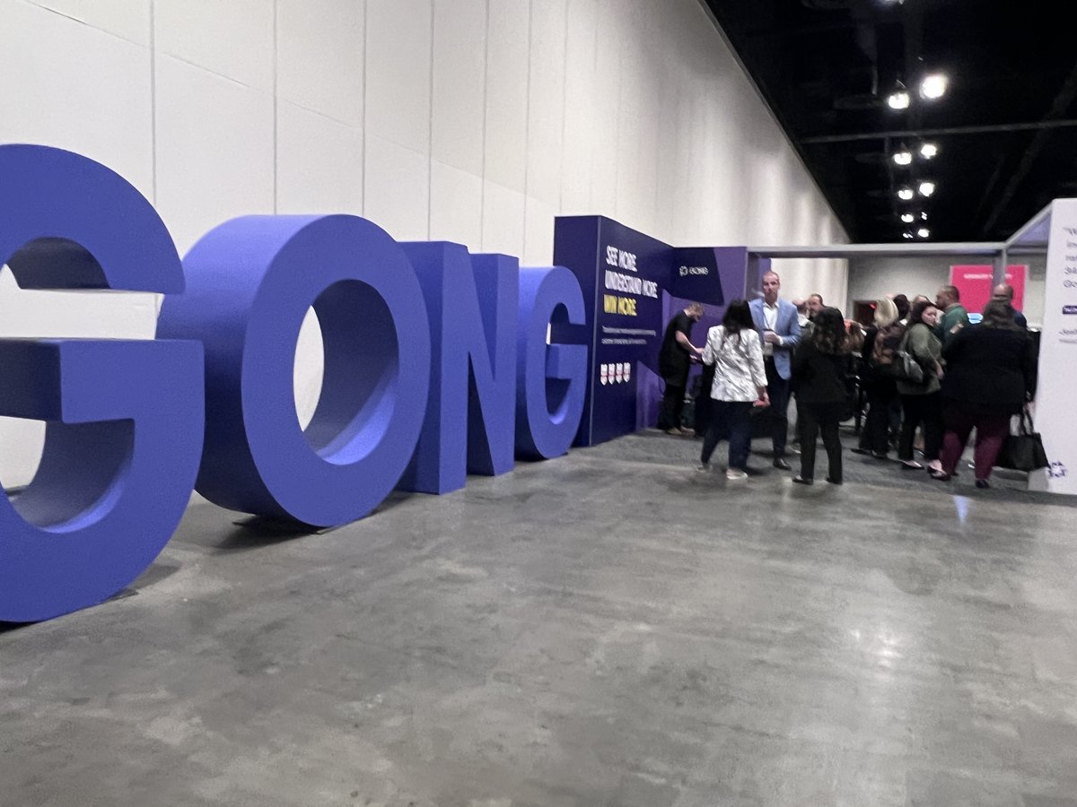 Big thanks to Marquee sponsor @Gong for their huge presence at #DigitalNow23 !
