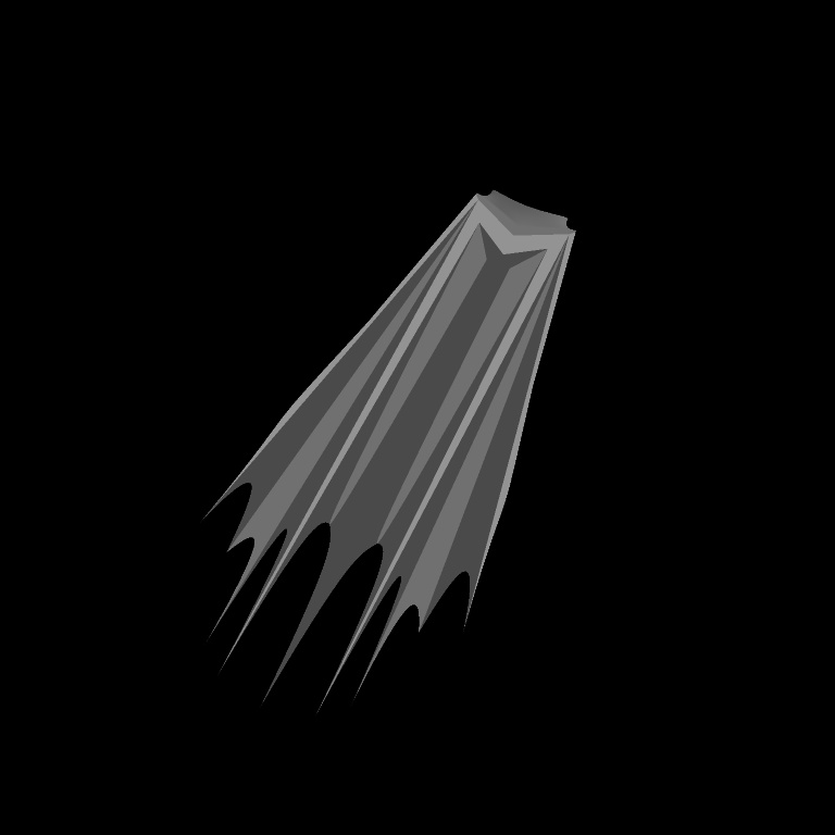 batuhawk's tweet image. Another cape🏃

#3D #model #cape #for #game #make #lowpoly #modelling #runescape