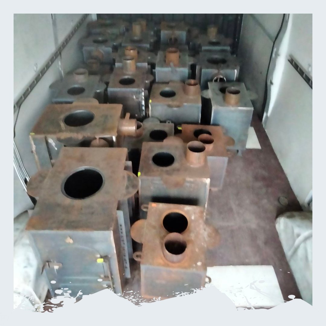 SunriseUkraine's tweet photo. We continue to manufacture potbelly stoves for #Ukrainians. Many regions of #Ukraine remain without gas, electricity. Potbelly stoves are crucial in these conditions as they allow people to boil water, cook food.
You can help
https://t.co/qO7oELgIuA
#StandWithUkraine #warmUkraine https://t.co/XqRVgU6kAf