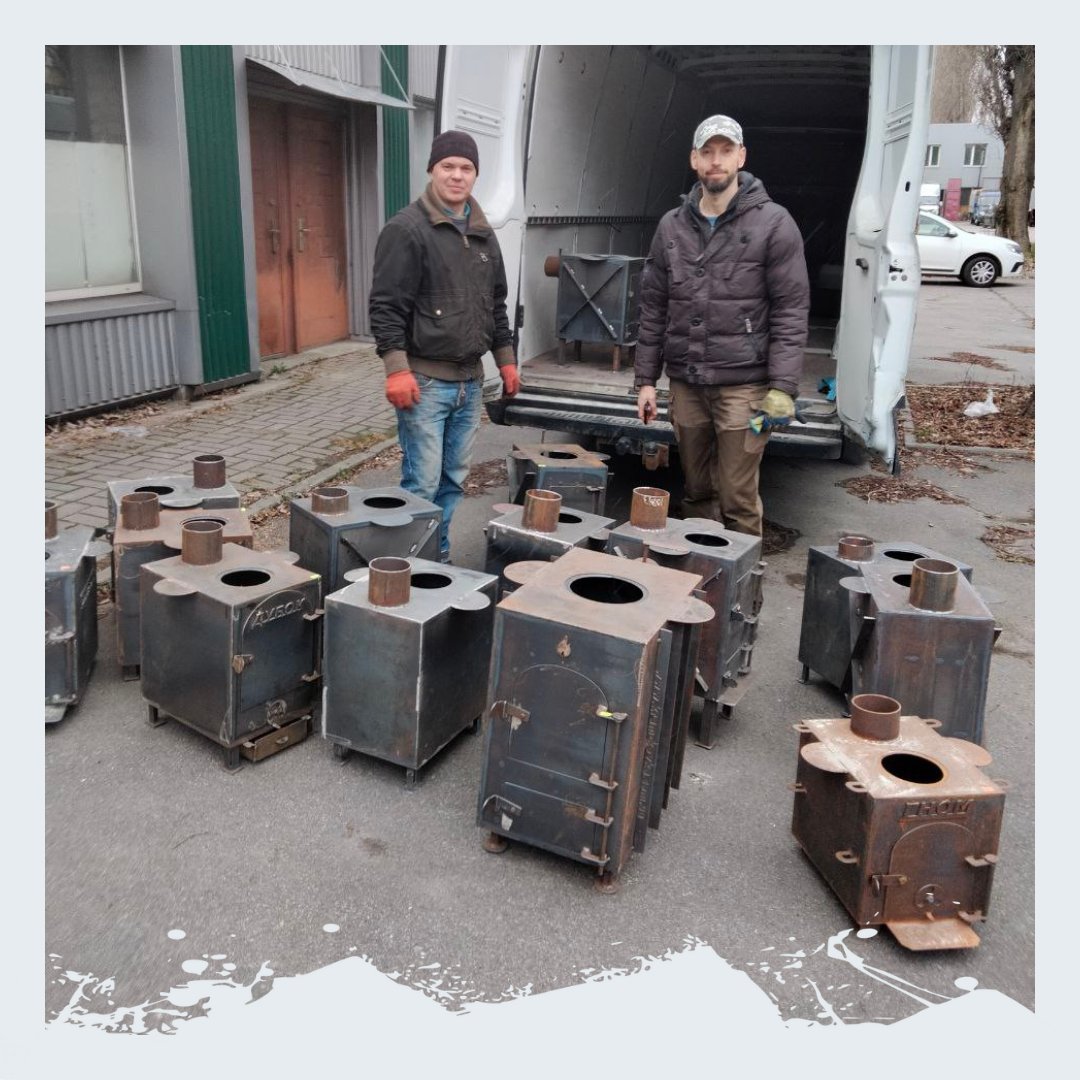 SunriseUkraine's tweet photo. We continue to manufacture potbelly stoves for #Ukrainians. Many regions of #Ukraine remain without gas, electricity. Potbelly stoves are crucial in these conditions as they allow people to boil water, cook food.
You can help
https://t.co/qO7oELgIuA
#StandWithUkraine #warmUkraine https://t.co/XqRVgU6kAf