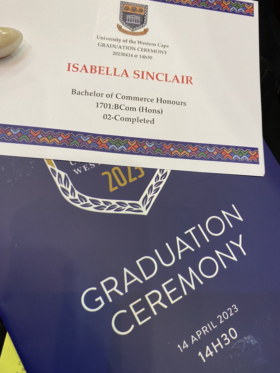 BellaSinclair2's tweet photo. Graduated with my second degree. Started a job in my field, all in the same week! 🤍 

God is good.
Always😭😭😭 https://t.co/RxJgUgx2yP