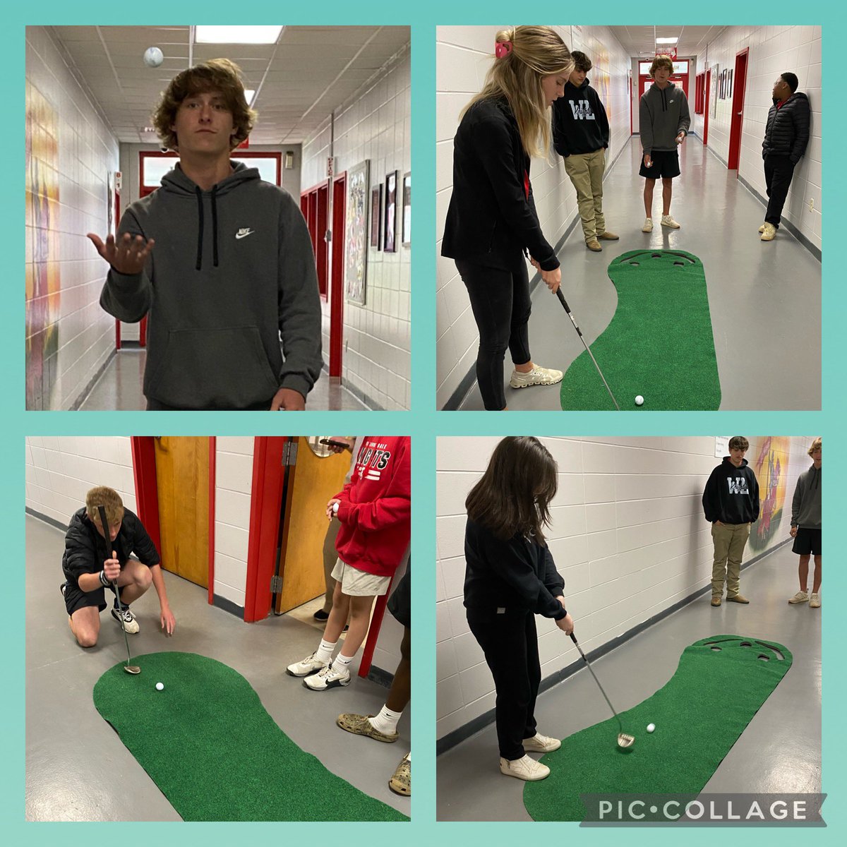 These students got a ‘hole in one’ interpreting figurative language today! ⛳️ #westisbest #lcsdexcellence