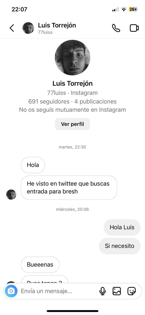 CarlosMLGCF's tweet photo. Voy a contarles como después de este tweet fui estafado por Luis Torrejón, 77luiss en Instagram. Todo RT es de gran ayuda para darle repercusión al caso, ya que he encontrado a otra chica que le ha pasado exactamente lo mismo. Abro hilo 🧵 https://t.co/iHIYCauGg0