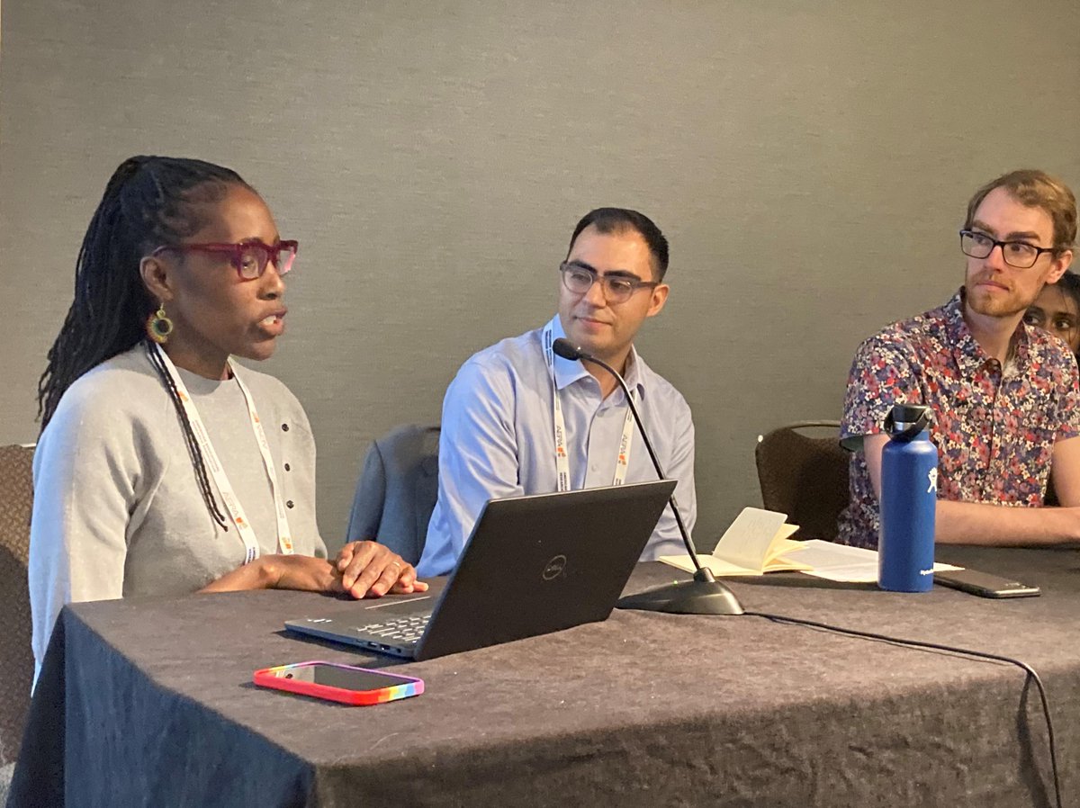 tfulfer's tweet photo. Equity-centered research gives voice to individuals who have historically been excluded. At #AERA23, my colleague Ashani Johnson-Turbes discussed how equity-centered research can be used in education, particularly as it relates to Chicago Public Schools. https://t.co/cOKRcQmLMM