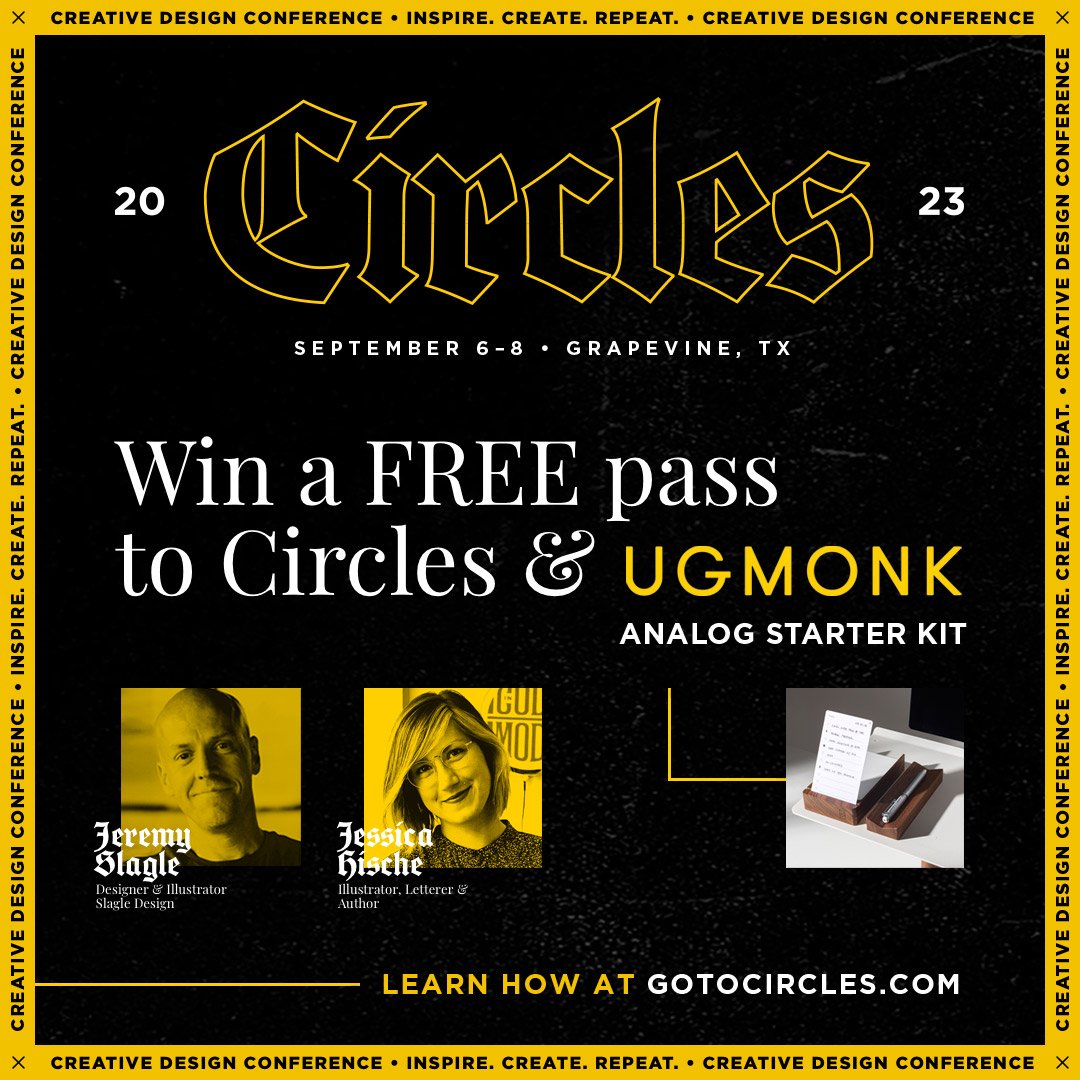 alexisbritt's tweet photo. this lineup is getting good #GoToCircles #Ugmonk https://t.co/QabKIO7ou2