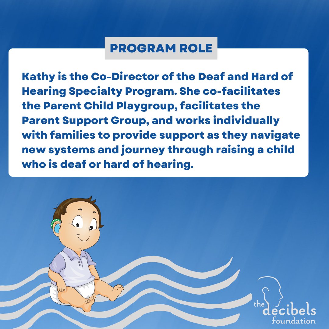 DecibelsFndn's tweet photo. Kathy Manfield is Co-Director of the Deaf and Hard of Hearing Specialty Program at Minute Man Arc Early Intervention #MakeWavesWithDecibels!
Who would you like to nominate as a future Decibels Wavemaker? Email info@decibelsfoundation.org. #MWWD https://t.co/2g67L9Uxhg