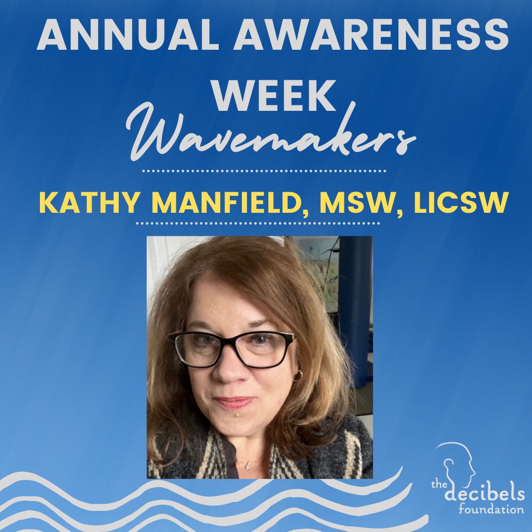 DecibelsFndn's tweet photo. Kathy Manfield is Co-Director of the Deaf and Hard of Hearing Specialty Program at Minute Man Arc Early Intervention #MakeWavesWithDecibels!
Who would you like to nominate as a future Decibels Wavemaker? Email info@decibelsfoundation.org. #MWWD https://t.co/2g67L9Uxhg