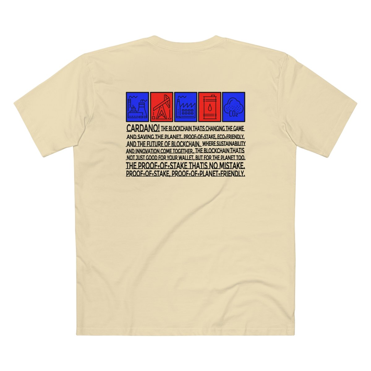 YoungADA15's tweet photo. Get punny with Cardano! Our tee shirt features silly puns that showcase Cardano's eco-friendly blockchain innovation. Order now and join the revolution! Just head over to https://t.co/lPkvxnlPjU and get yours today! #ADA #NFT #Cardano https://t.co/jkCEdIjnju