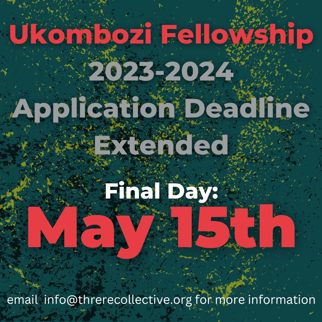 therecollectiv2's tweet photo. For those interested and curious we have extended our application for our anti-racist Leadership training fellowship: The Ukombozi Fellowship. 

The deadline to put in an application is now May 15th, 2023!

Here is a link to the application: https://t.co/AXh8ZvbfxE https://t.co/NABRkdtojV