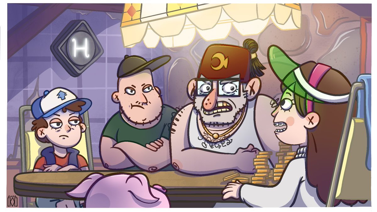 Morgz_illa's tweet photo. Petit fan art de la meilleur série 

#fanart #GravityFalls #disney #draw #drawing #procreate #Procreate #procreateart #illustrator #illustragram #cartoon #stanpines #mabelpines #dipperpines #soos #mysteryshack https://t.co/y36X3z289W