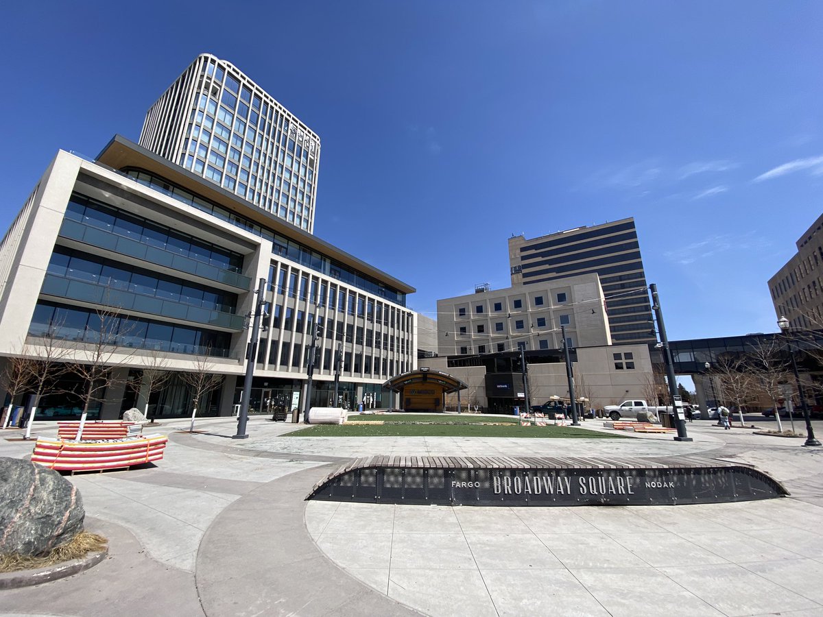 Fargo Broadway Square (@fargobdwysquare) on Twitter photo Spring is that you?🌱
The rink is coming down and we’re prepping for warm days ahead and a summer full of community events at The Square!
Check out our summer calendar:
fargoparks.com/broadway-squar… Spring is that you?🌱
The rink is coming down and we’re prepping for warm days ahead and a summer full of community events at The Square!
Check out our summer calendar:
fargoparks.com/broadway-squar…