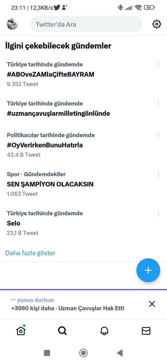 Kahraman Uzman Çavuşlar Mesleki güvence istiyor.
📌Kadro
📌926 sayılı personel kanunu
📌Atama yönetmeliği
📌Sicil Yönetmeliği
📌Nöbet yönetmeliği
📌Kıdemlerin Rütbeden Sayılması
📌Çalışma yönetmeliği??
<a href="/alitilkici38/">Ali Tilkici 🇹🇷</a> 
<a href="/RTErdogan/">Recep Tayyip Erdoğan</a> 
#ReisSözleşmeUzmÇvşaDert
#UzmanÇavuş