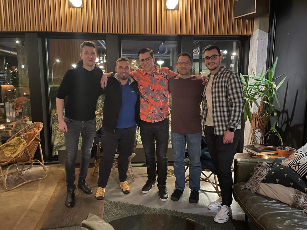 Fueling up in Amsterdam for #KubeCon with our amazing team at Mondoo! 🚀🌟 Excited to showcase how Mondoo can secure your #Kubernetes environments and streamline your #DevSecOps workflows. Come meet us at our booth tomorrow! 

#CloudNativeCon #teamcloudnative