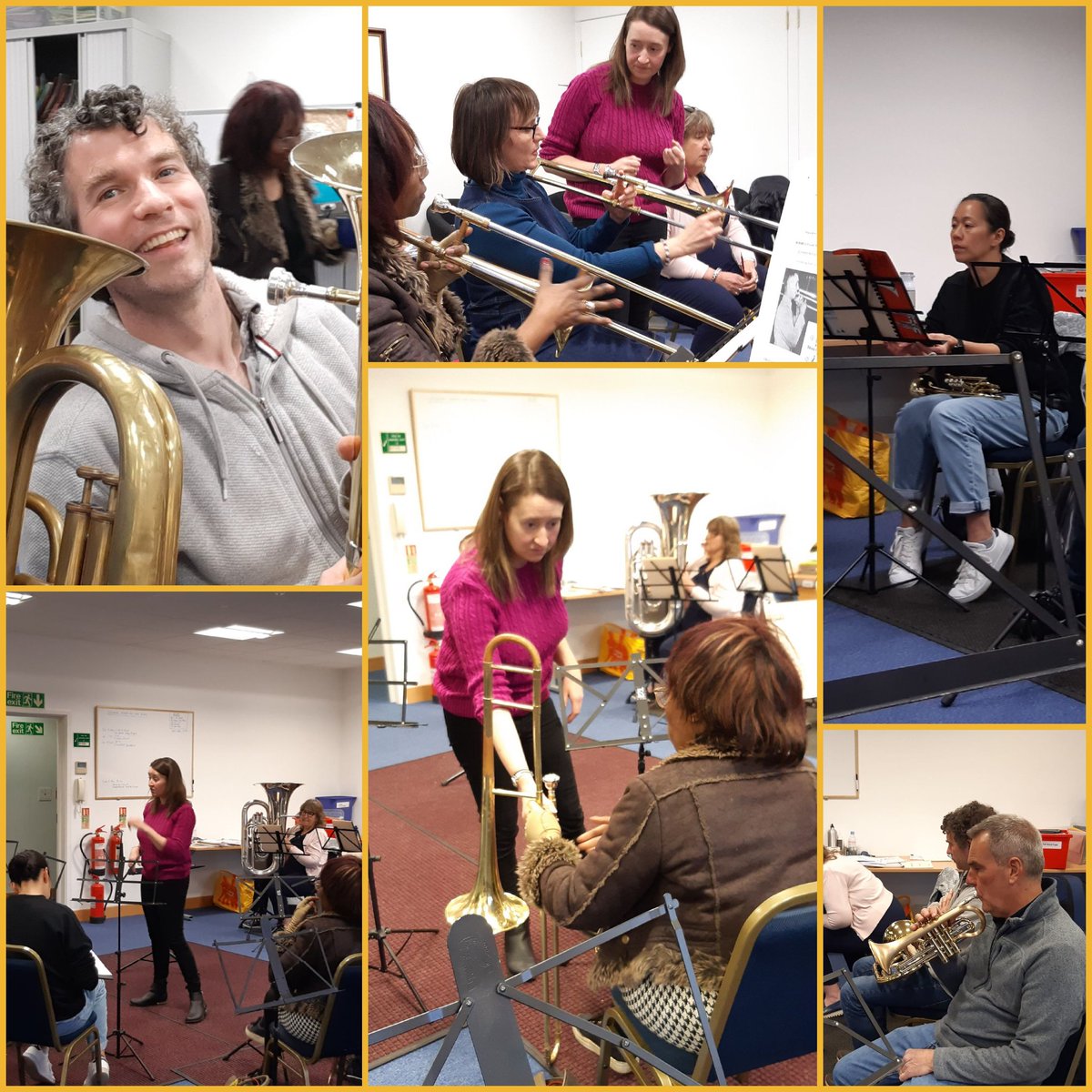 stalbansbrass's tweet photo. We launched our adult training band tonight and it was such fun! 🎺❤🎵 https://t.co/ZzCIwEIHBH