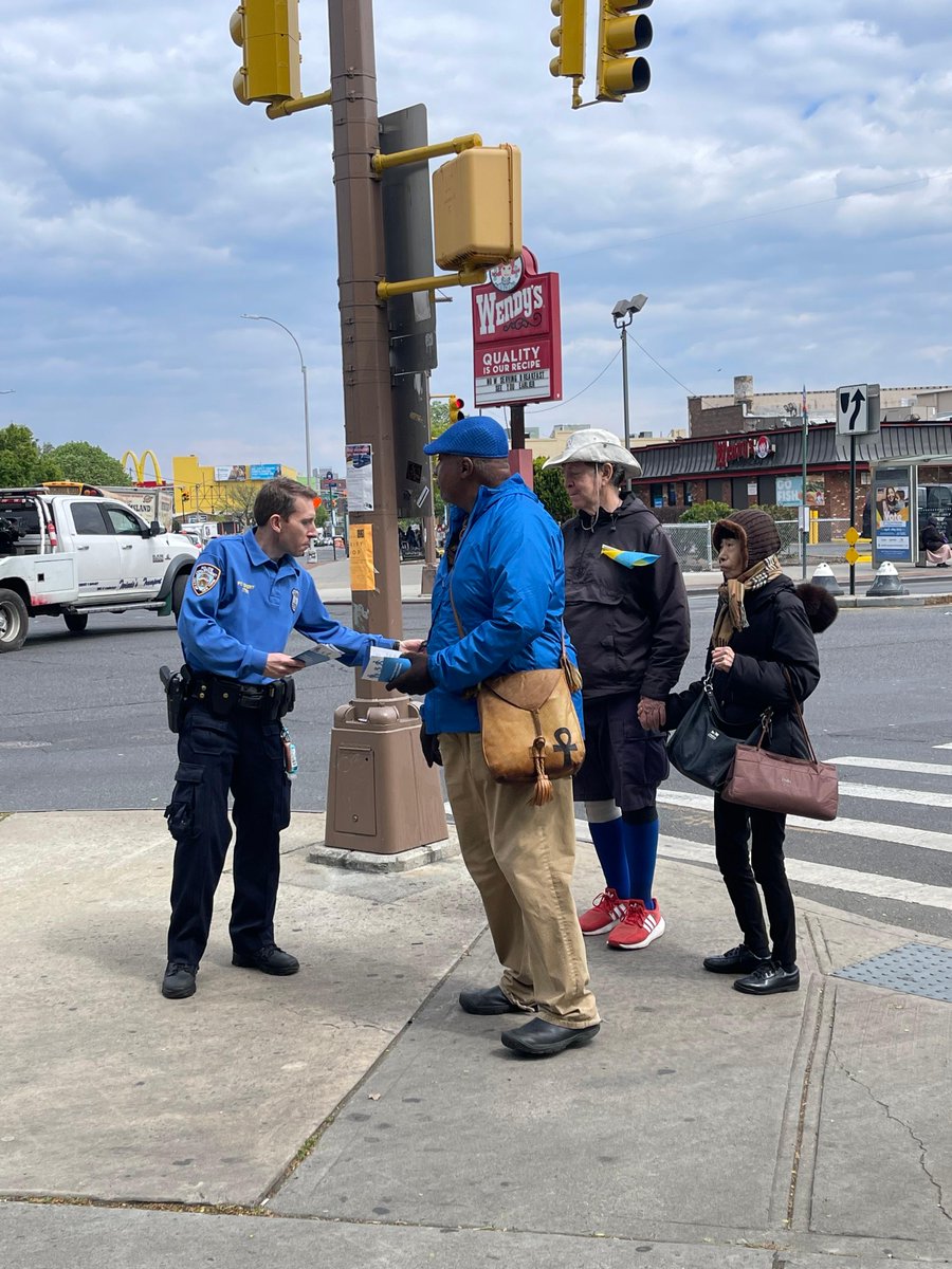 NYPD 71st Precinct on Twitter "Your Crime Prevention Officer visited