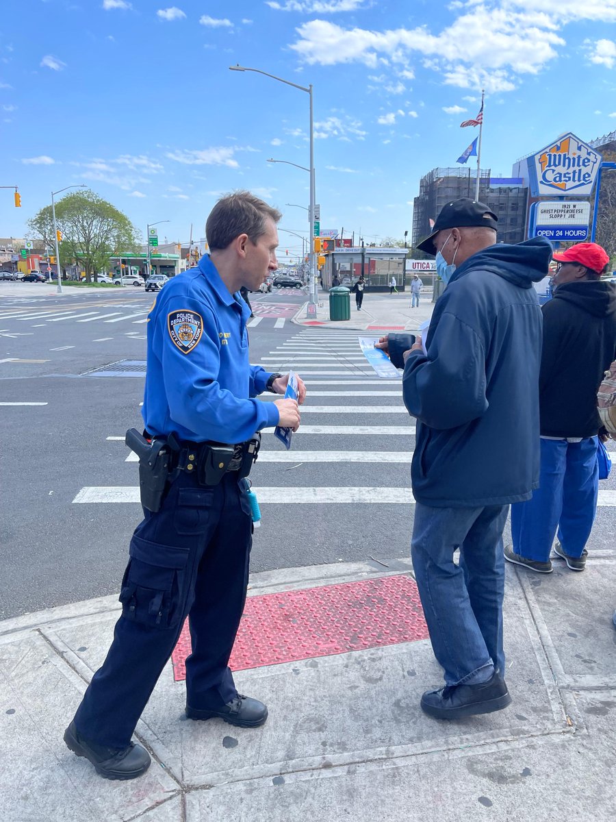 NYPD 71st Precinct on Twitter "Your Crime Prevention Officer visited