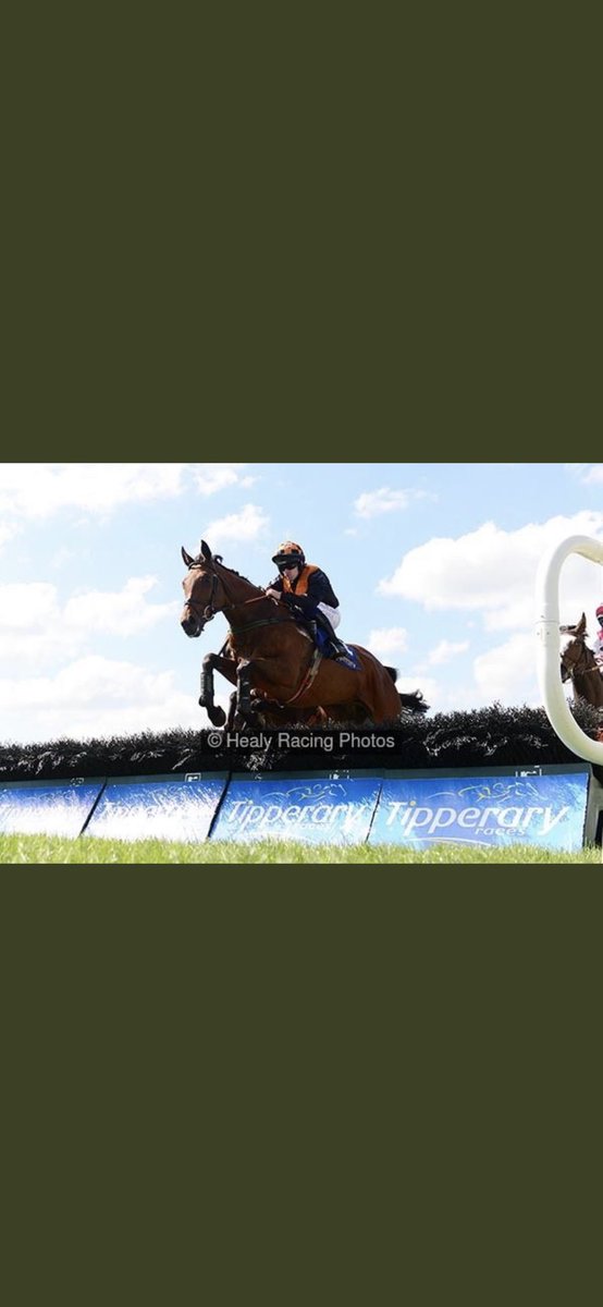 PatFoley3's tweet photo. Delighted for Castle field boy to get a win @tipperaryraces before the season ends. Goes out on his well deserved holidays now. Well done to @simontorrens123 and all connections https://t.co/h0OdQQ81i3