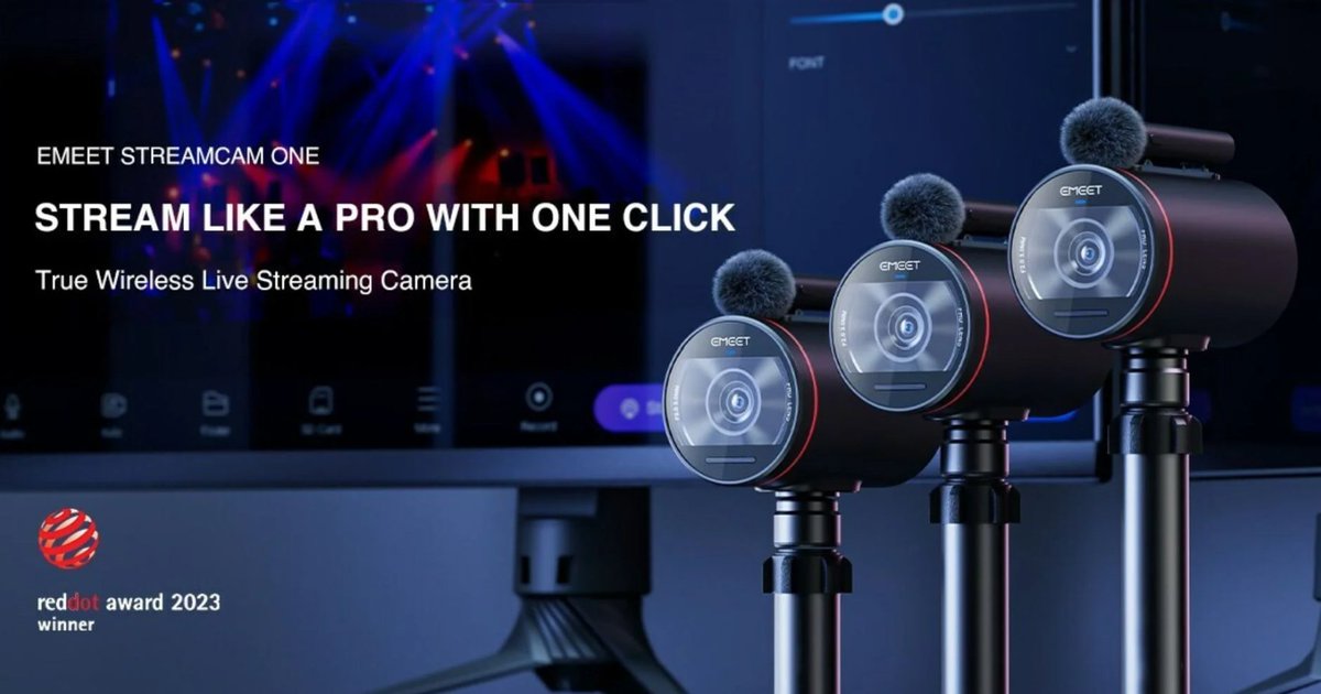 JASZY101's tweet image. Love that #StreamCamOne provides high-quality &amp;amp; multifunctional tools which #EMEET has achieved with the StreamCam One &amp;amp; won the Red Dot Design award.

It would be an honor &amp;amp; privilege to be one of the first to own one. Thanks!

@Snickerdoo2 @LynnDFine1 @reebeeLove