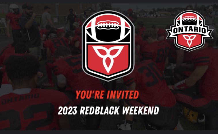 Extremely proud to announce I am invited to the Red Black game for Team Ontario!!! <a href="/FootballOntario/">Football Ontario</a>