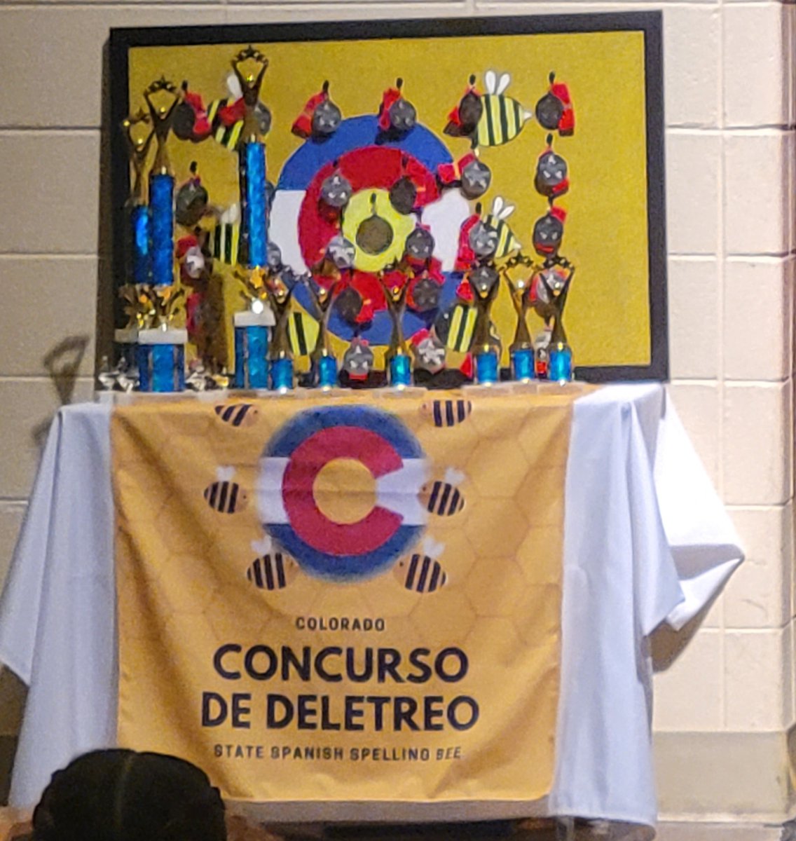 Colorado_CABE's tweet photo. CO-CABE News! Colorado State Spanish Spelling Bee Results - https://t.co/u0ZUTIst02 https://t.co/AFWh1D2tJG