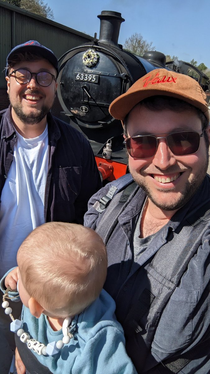 watchman1906's tweet photo. Lovely afternoon at @nymr reliving younger days when it was our second home on family holidays in Yorkshire, made more special with a proper North East engine.

Dad feedback: great unisex baby change facilities and thanks go to the Canadian Ticket Inspector who was extra pleasant https://t.co/q6lgwrqrOB