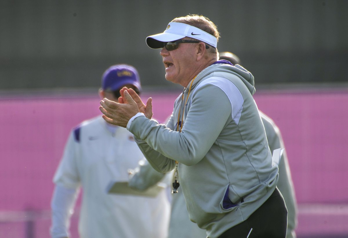 TravSprad's tweet photo. Advocate photos: LSU held its last 'open-to-the-media' football practice before its upcoming April 22 Spring Game on Tues., April 18, 2023. @theadvocatebr @LSU @LSUsports @LSUfootball https://t.co/lenVot4tNg https://t.co/vlR4Jz4htU