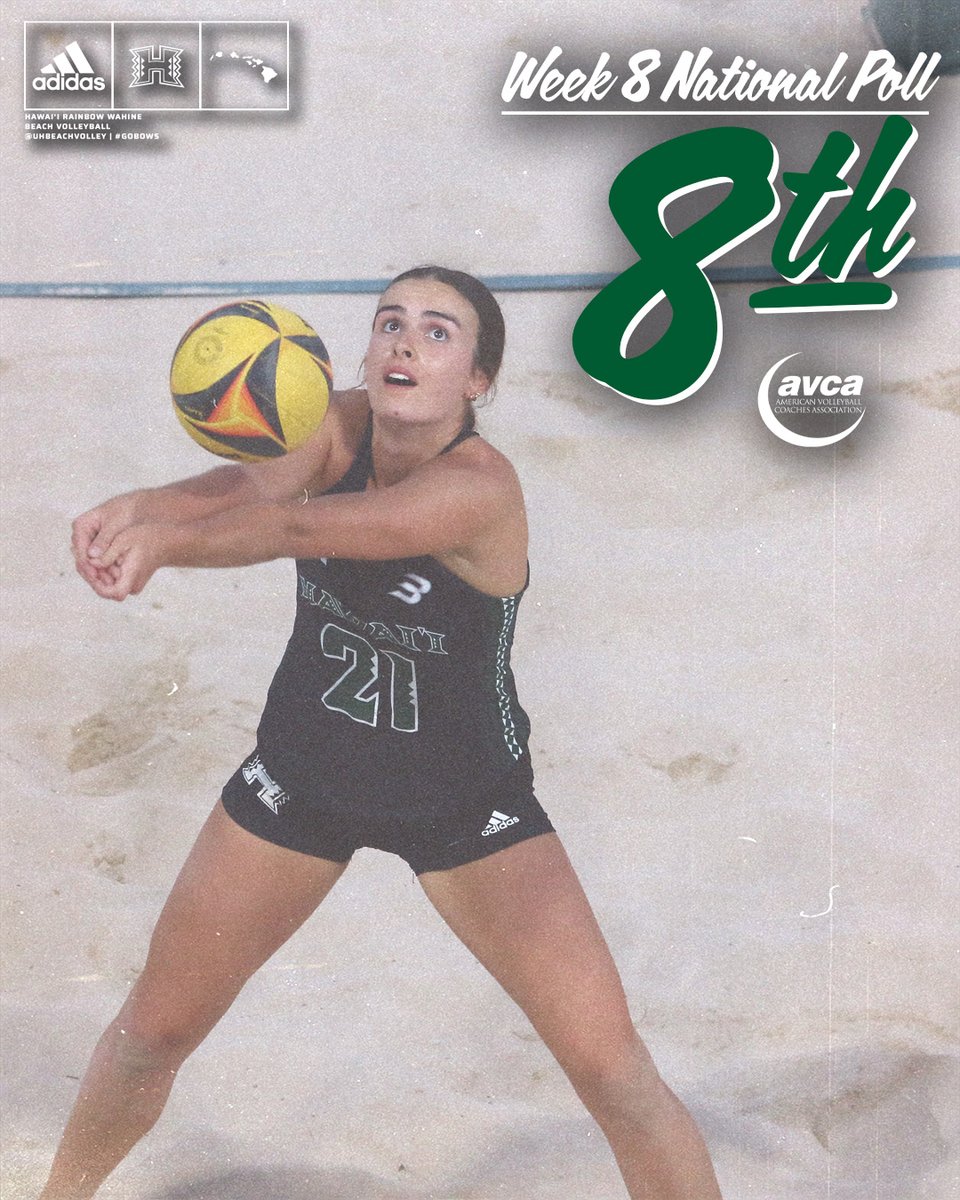 UHBeachVolley's tweet photo. No. 8️⃣ in Week 8️⃣

Full Poll 👉🏽  https://t.co/OvsMXckreq

BeachBows23 | #GoBows 🌈 https://t.co/VSZEvHQ2ZN