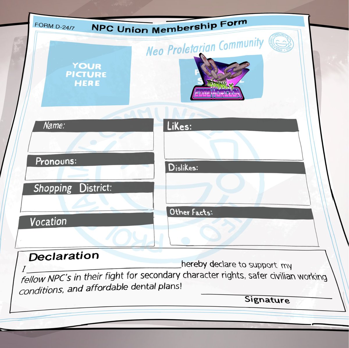 eddieededed's tweet photo. Let other NPCs know what you're about! 🙌

Your membership has got the best deets 😎

#TerminalXMNPC 
#HyperstrikeMNPC
#BlossomMNPC https://t.co/ULSrlOKT7x