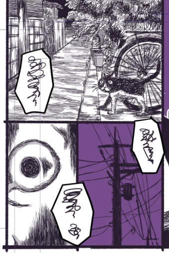 進捗『ニセモノ大家』4-2/4。。。 4話目投稿は最速で金曜日! 5話目の最終話はちょっとだけ凝った事やろうかなと思ってル!