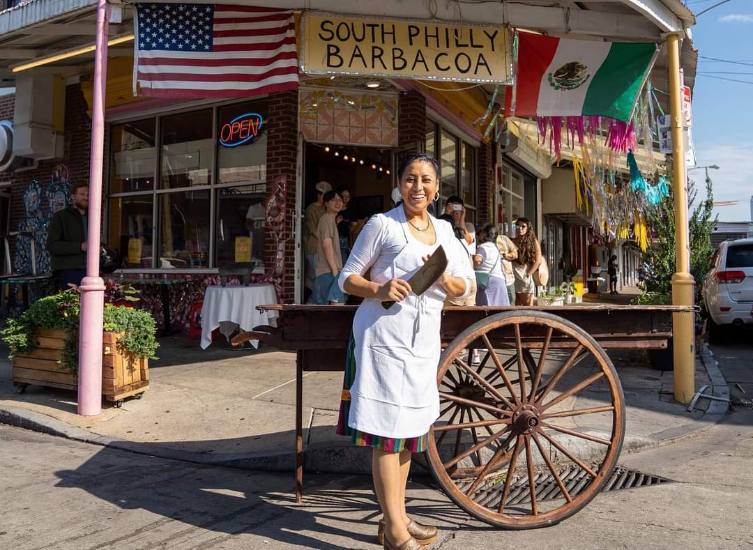 MexCultureDC's tweet photo. 🌮 Legendary #SouthPhillyBarbacoa returns to DC for a one-day pop-up at our institute on April 21! Try this delicious dish + tamales brought to us by chef Cristina Martinez, winner of the James Beard Mid-Atlantic Award. Pre-order now: https://t.co/BAPxgDLdeJ https://t.co/XBsmJO3FuU