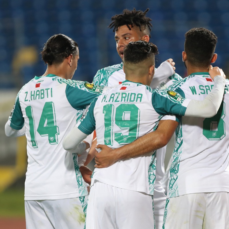 CAFCLCC's tweet photo. Most-ever goals scored in a single #TotalEnergiesCAFCL group-stage! 🔥

Here are @RCAofficiel’s road to the quarterfinals! 🇲🇦