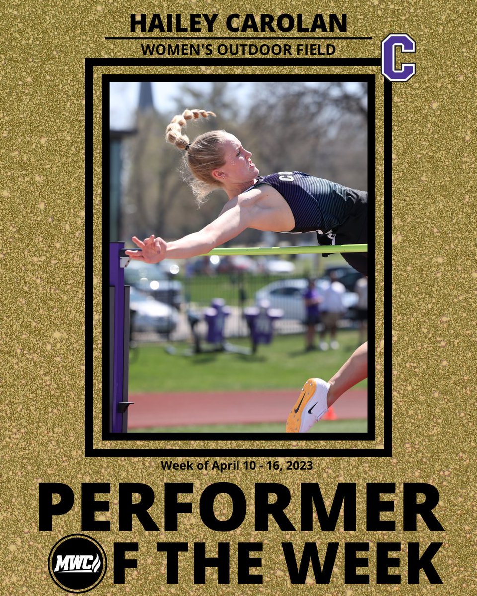 MWC Women's Outdoor Field Performer of the Week: Hailey Carolan, Cornell College <a href="/CornellRams/">Cornell Rams Athletics</a>