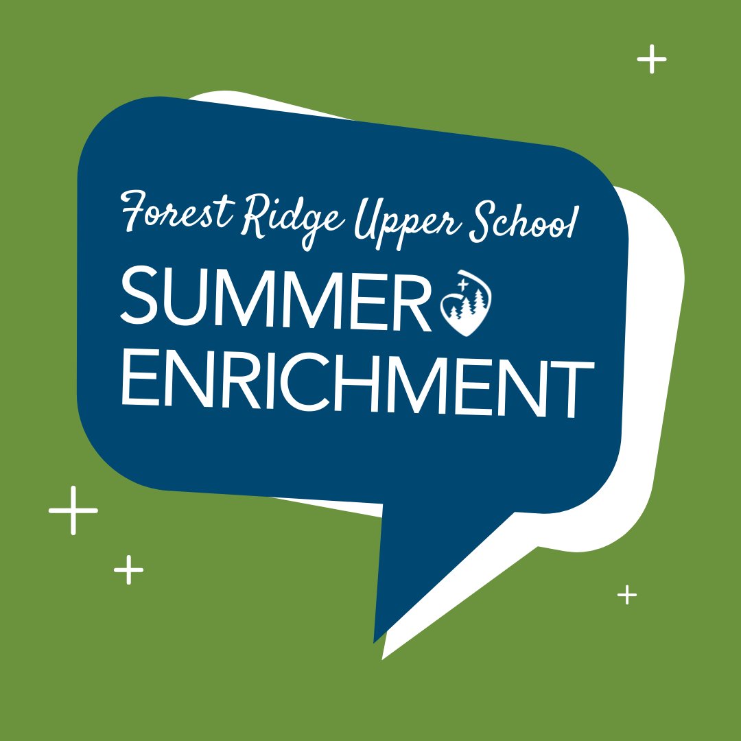 ForestRidge1's tweet photo. Calling all Forest Ridge upper school students! Registration for our summer enrichment programs is open! This programming is open to all incoming and returning FR students in grades 9-12 and the deadline to register is May 1. Visit the link in our bio to sign up today! ☀️📚♟️✏️ https://t.co/syKukNCj9l