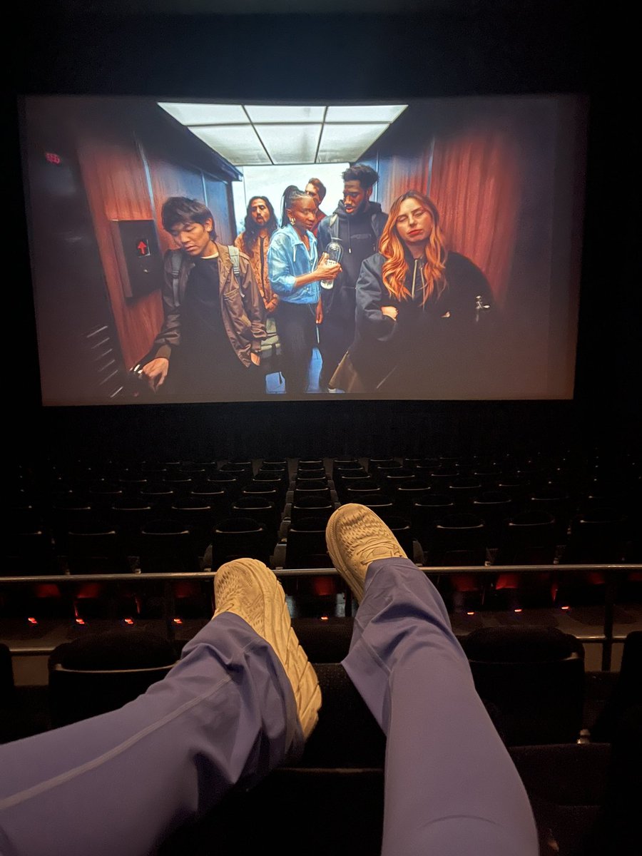 ReillyLaPrairie's tweet photo. theater to ourselves seeing Mario movie 👏🏻 https://t.co/NkvwyIUssh
