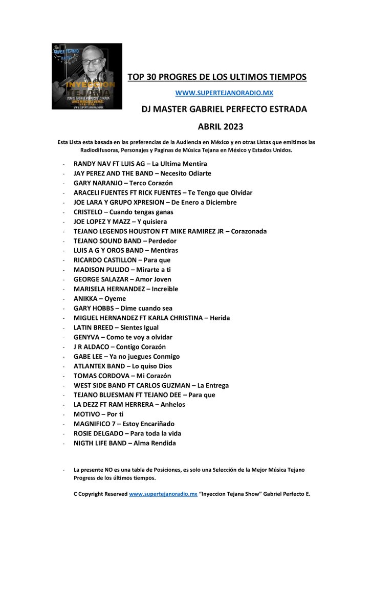 Gabriel Perfecto E tweet media