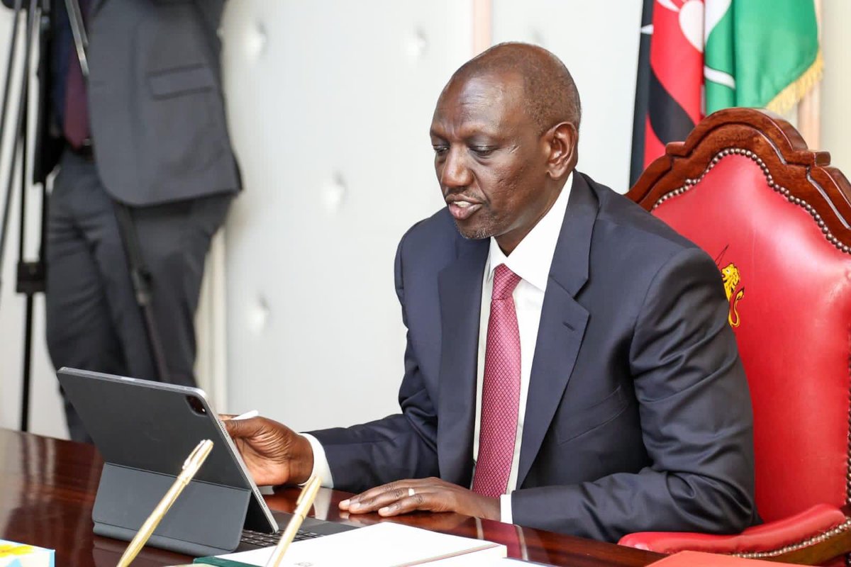 peninah_malonza's tweet photo. Was part of today’s cabinet meeting chaired by H.E  President @WilliamsRuto . 
We are on track in not only enhancing access to affordable food, but also addressing the adverse effects of climate change as set out in the government’s Bottom-Up Economic Transformation Agenda (BETA) https://t.co/KNXzeDoJnW