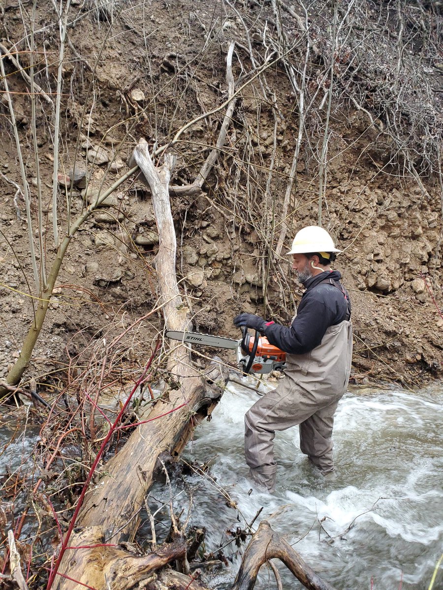 SLCPU's tweet photo. More pictures from crews working hard to clear debris from City Creek. Please watch out for workers.

#citycreek #springrunoff #slc #saltlakecounty #watershed #WasatchFront #publicutilities #floodmitigation #citycreekcanyon #publiclands https://t.co/N3TJrnQk2G