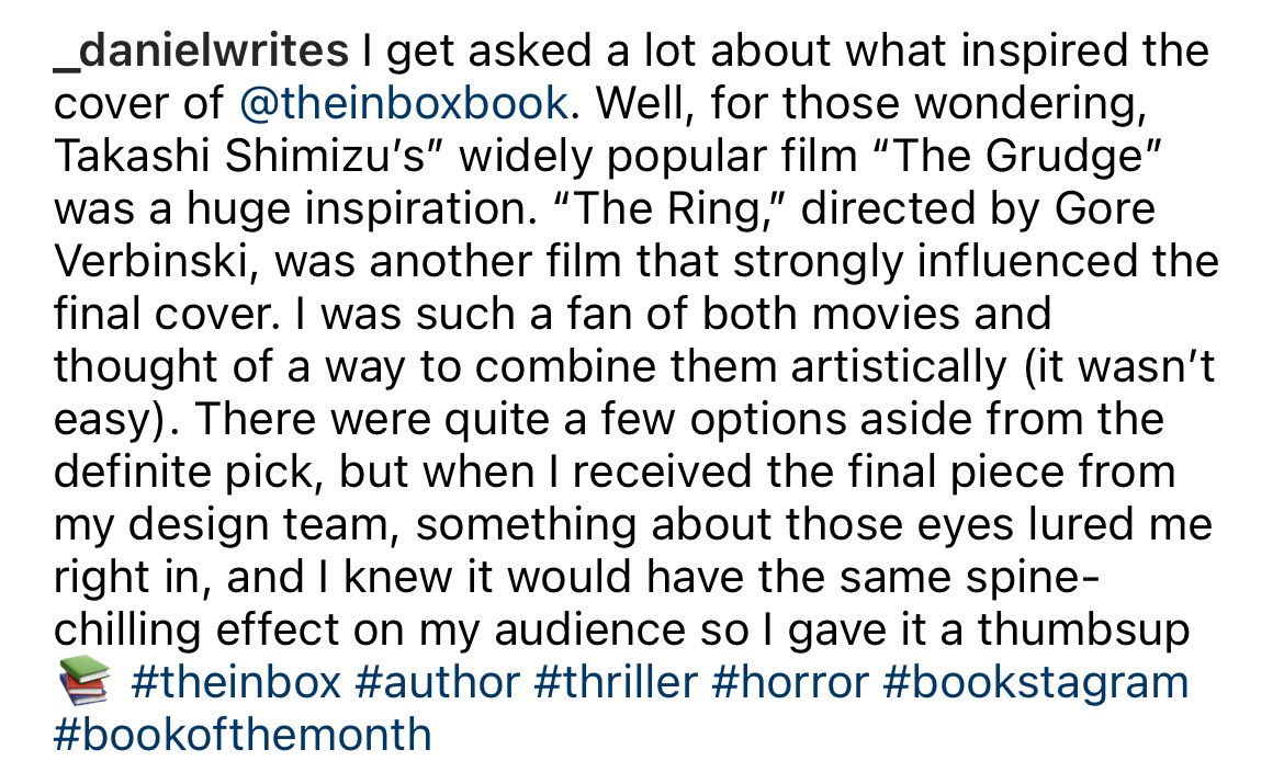 TheInboxstory's tweet image. What inspired #theinbox cover?