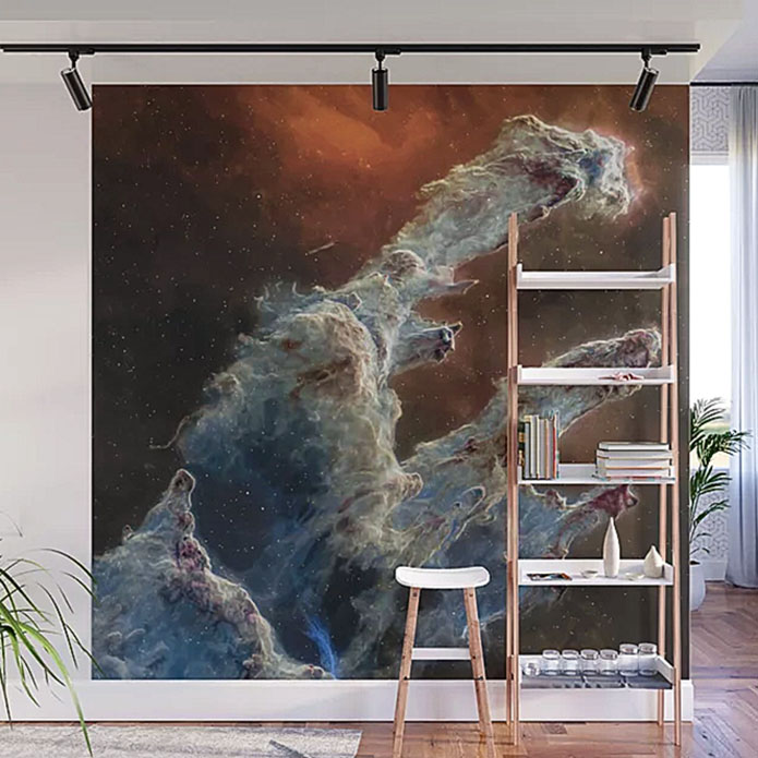 Pillars of Creation as wall mural
society6.com/art/webb-teles…
#webbspacetelescope #pillarsofcreation #eaglenebula #spaceart #astroart #digitalart