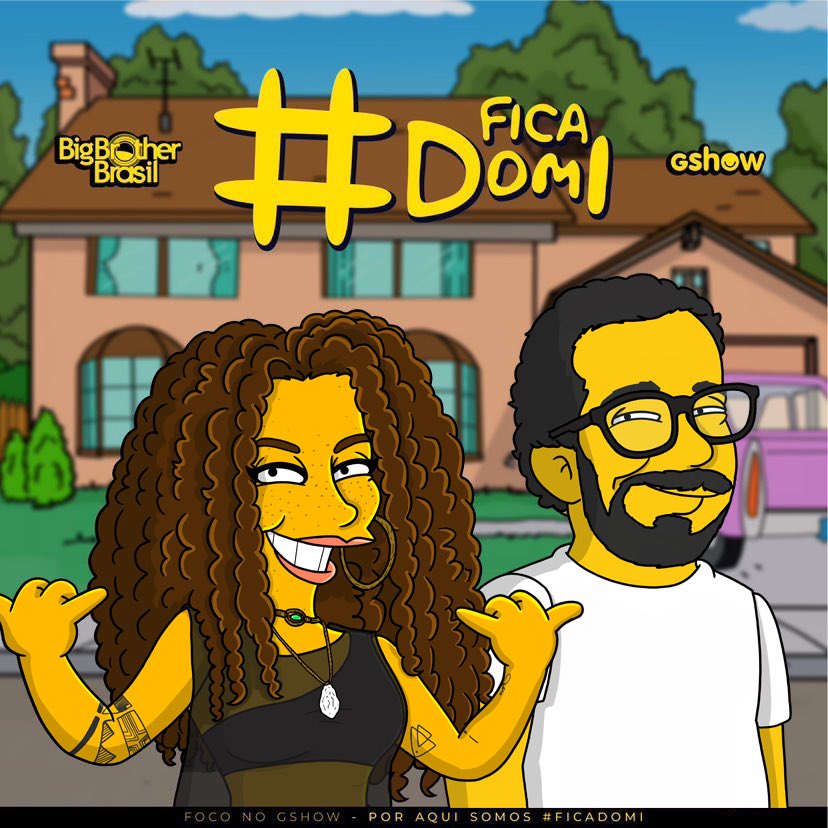 Vocês estão votando? #FicaDomi #ForaLarissa 

arte: <a href="/medeixaamarelo/">Me Deixa Amarelo</a>