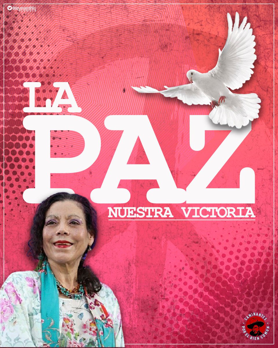 #LaPazNuestraVictoria  La soberanía de Nicaragua debe ser respetada, es de todos y todas y debemos defenderla 🔴⚫✌️ #UnidosEnVictorias <a href="/Atego16/">@🅰🆃🅴🅶🅾 🇳🇮</a> <a href="/CamposAlv_5/">Campos Felipe</a> <a href="/LaZelayita/">La Zelayita 🇳🇮</a> <a href="/FcoRosales78/">Francisco Rosales 🇳🇮</a> <a href="/melek_luna/">❈🅜🅔🅛🅔🅚 🅛🅤🅝🅐៚🇳🇮</a> <a href="/Amanecerabz/">Amanecer 🇳🇮</a> <a href="/RDRFSLN_/">RDRFSLN_🇳🇮❤🖤</a> <a href="/BetetaGaby/">Beteta Gaby🇳🇮</a> <a href="/Vanegas_Pancho/">Francisco Vanegas</a>