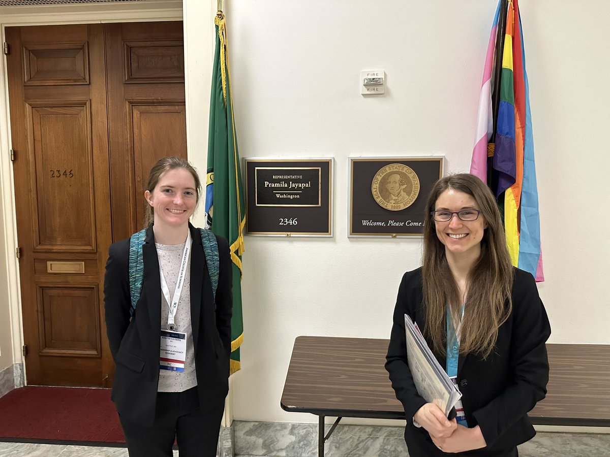 kkolberg22's tweet photo. Great day advocating for ACS with Washington’s senators and representatives and my awesome @SwedishSurgRes chief Kristen Ohe! #ACSLAS23 https://t.co/VgLb3OaESg
