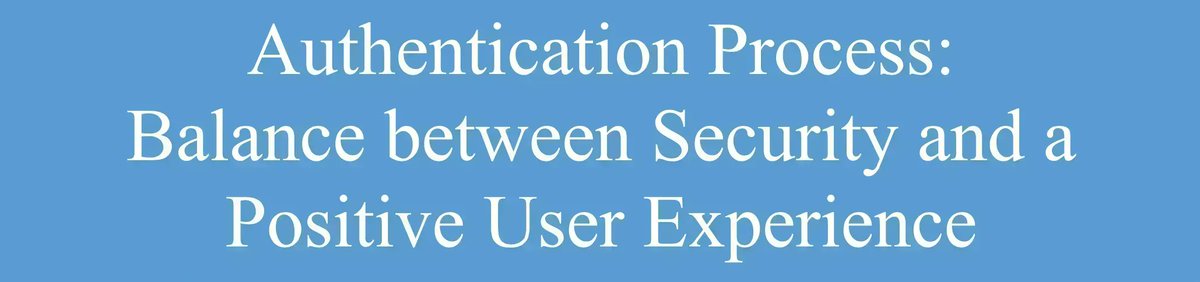 xorlogics's tweet photo. Authentication Process: Balance between Security and a Positive User Experience #AUTHENTICATION #METHODS #AUTHENTICATIONPROCESS #DATACONTROL #DATAMANAGEMENT #DATAPROTECTION #IDENTITYFRAUD #USEREXPERIENCE #SECURITY https://t.co/TWD1RY5qdA https://t.co/SxCSQ50yBR