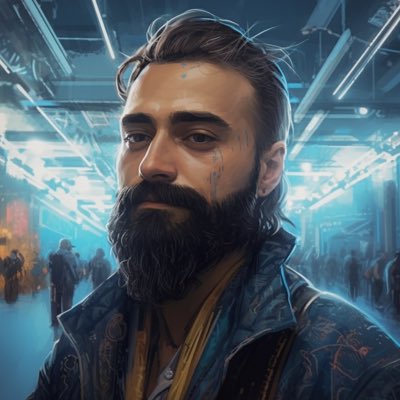 BinaryDennis's tweet photo. #NewProfilePic

#MidjourneyAI oil painting cyberpunk style of me https://t.co/cvK9CF3gsF
