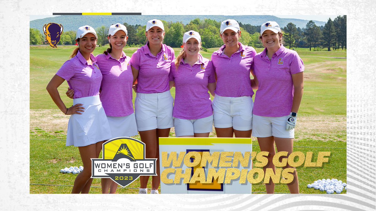 CHAMPIONS 🏆

For the 1️⃣st time in program history, <a href="/LipscombWGolf/">Lipscomb Women’s Golf</a> is your #ASUNWGOLF Champion! 👏💯

#ASUNBuilt | <a href="/ASUN_Golf/">ASUN Golf⛳</a> | #HornsUp 🤘